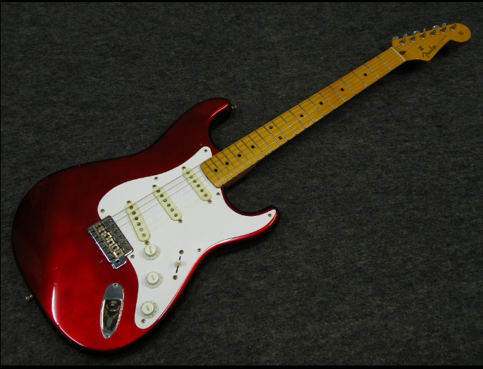 お取寄せST57（T）\'57 Stratocaster Tabacco Sunburst（USA Vintage PU搭載／メイプル1pcネック）日本製 フェンダー